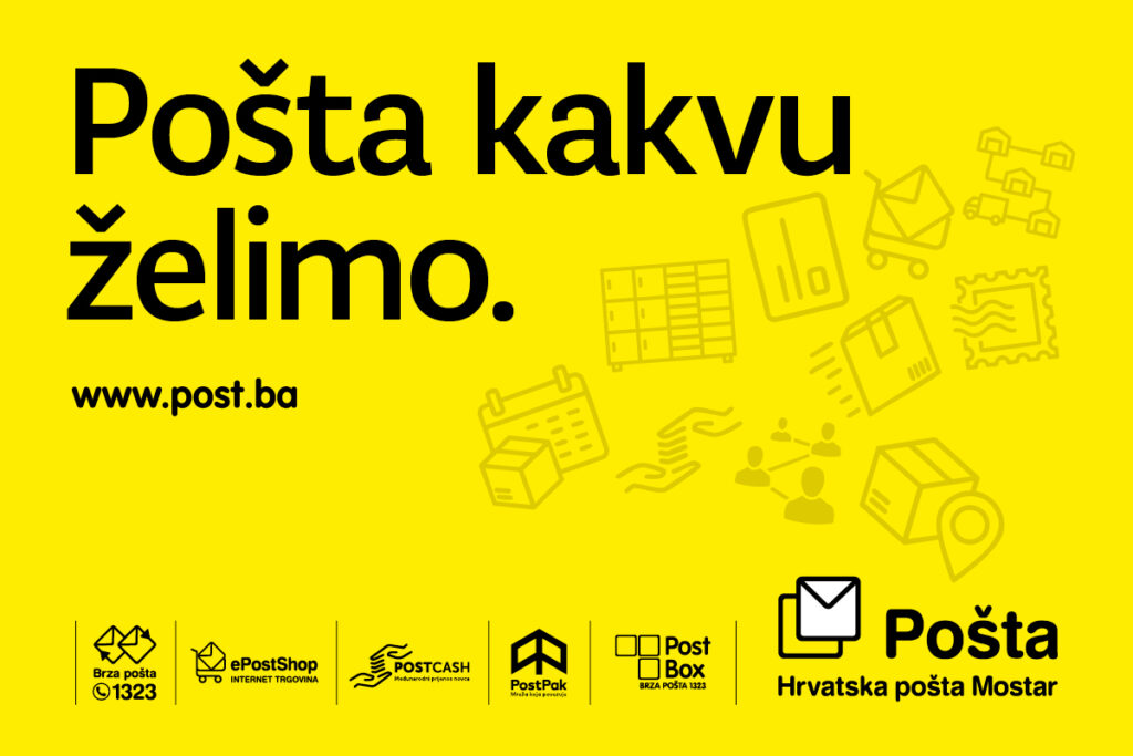 Pošta kakvu želimo – Hrvatska pošta Mostar