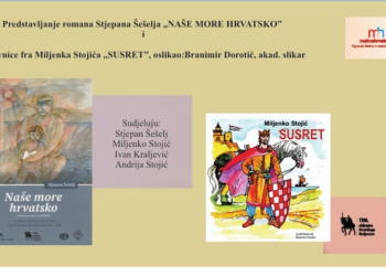 Predstavljanje romana Naše more hrvatsko i slikovnice Susret u sklopu “Božićnog susreta s Maticom u Brotnju”