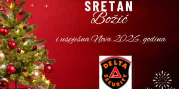 Božićna čestitka Agencije Delta Security d.o.o. Čitluk