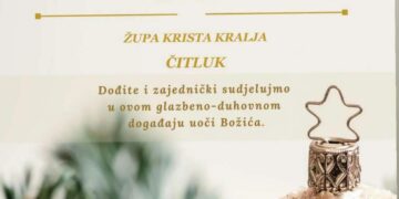 Župa Krista Kralja Čitluk: Predbožićni koncert u nedjelju 21. prosinca
