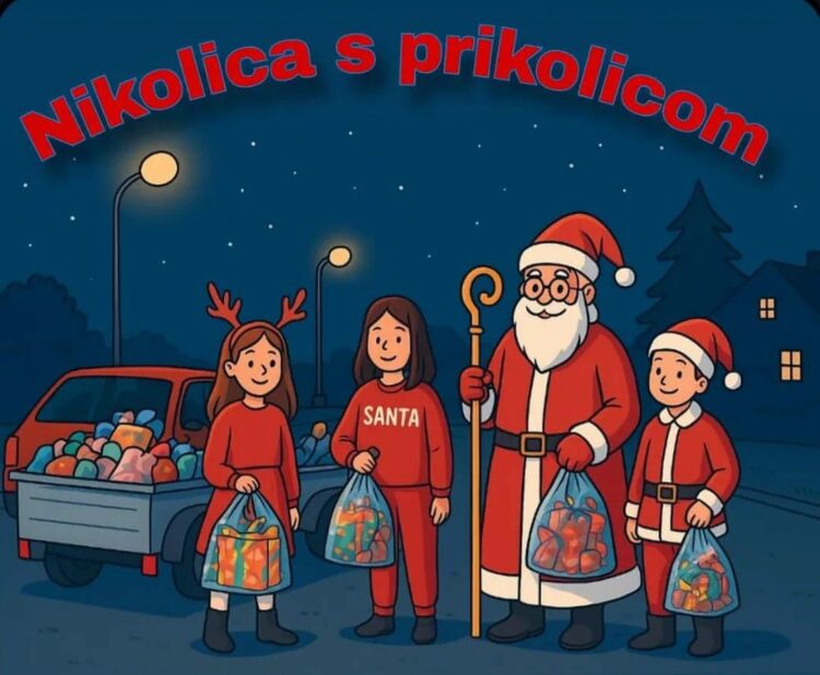 Nikolica s prikolicom: Sveti Nikola stiže u župu Gradnići