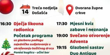 Udruga mladih Gradnići poziva na “Advent 2025”