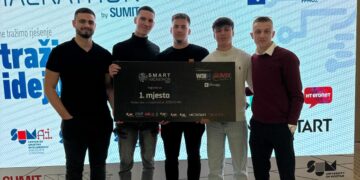 Održan Smart Campus Hackathon 2.0 na SUM-u: Brotnjak Gabrijel Barbarić u pobjedničkom timu