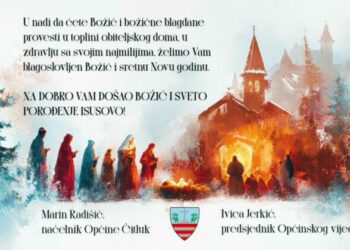 Blagdanska čestitka općinskog načelnika i predsjednika Općinskog vijeća Čitluk