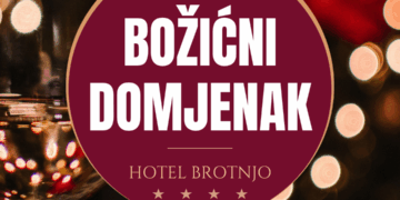 Božićna čarolija i druženje: Organizirajte nezaboravan božićni domjenak u Hotelu Brotnjo!
