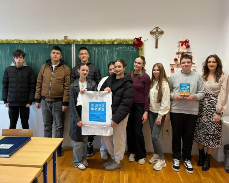 Mali koraci – velika srca: Učenici Srednje škole dr. fra Slavka Barbarića pomažu djeci kroz Marijine obroke