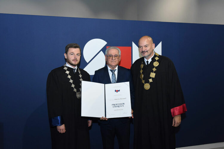 SUM dodijelio prof.dr.sc. Milenku Bevandi počasno zvanje profesora emeritusa