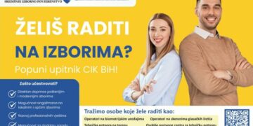 Prikupljanje podataka o raspoloživosti potrebnog kadra za angažman u izbornoj administraciji Bosne i Hercegovine