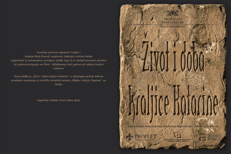 Humanitarna prodajna izložba radova profesora i učenika Srednje škole likovnih umjetnosti Gabrijela Jurkića