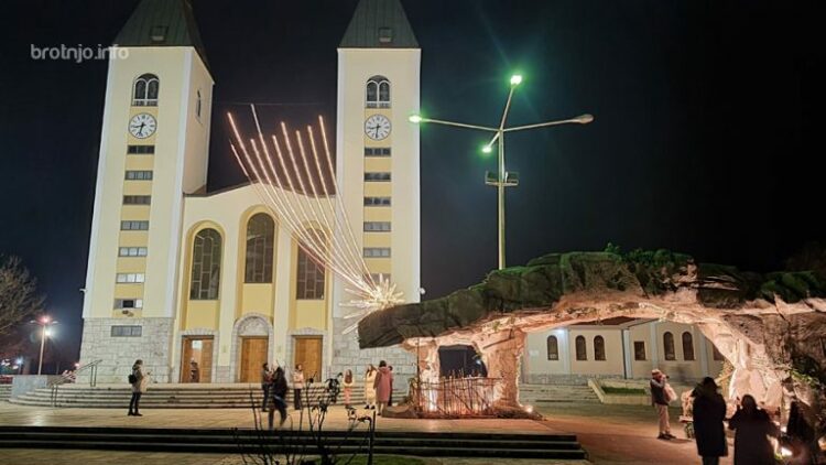 Međugorje dočekuje 2026. godinu uz velik broj hodočasnika