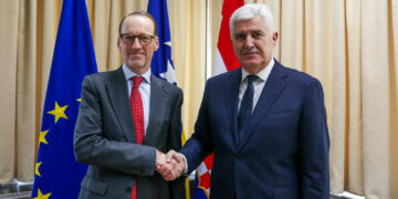 Čović održao sastanak s veleposlanikom Republike Austrije u BiH Diwaldom