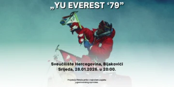 HPD Brotnjo : Projekcija dokumentarnog filma „YU EVEREST ‘79” – filmske priče o najvećem uspjehu jugoslovenskog alpinizma