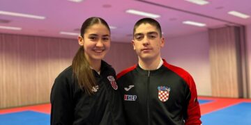 Karate klub Brotnjo Hercegovina: David Paponja i Patricija Prga na završnim pripremama za Europsko prvenstvo