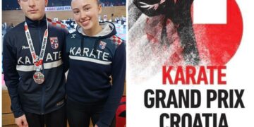 Karate klub Brotnjo Hercegovina: Srebro za Davida Paponju u Rijeci