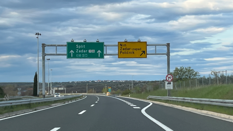 HAK: Izlaz na A1 za Split se zatvara do ljeta