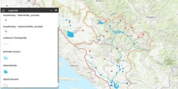 Najavljene obilne padaline: Obavijest o prognozi izvanrednog hidrološkog stanja