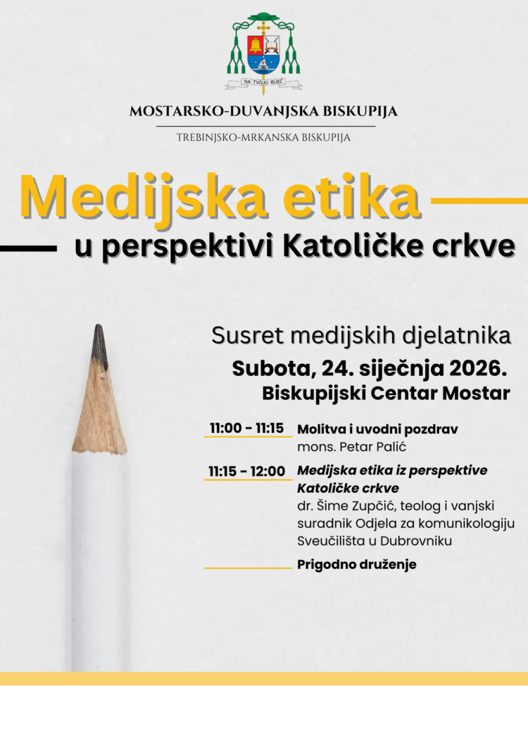 Susret medijskih djelatnika Mostarsko-duvanjske i Trebinjsko-mrkanske biskupije