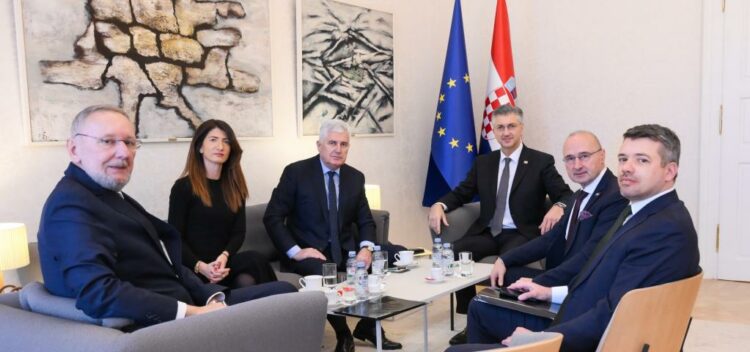 Sastanak Čovića i Plenkovića u Zagrebu: Europski put, energetska diverzifikacija i zaštita prava hrvatskoga naroda