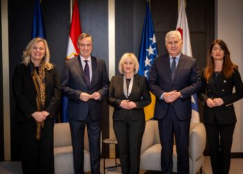 Čović, Krišto i Filipović sa Zovko i McAllister: Ravnopravnost naroda i reforme su prioritet