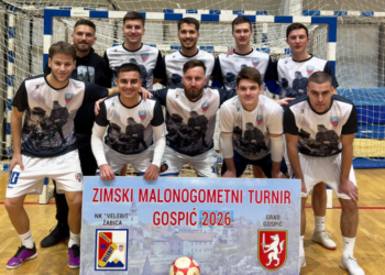 Ekipa Tomislav Milićević Dume nastupila na prestižnom turniru u Gospiću i osigurala prolazak u daljnji dio natjecanja