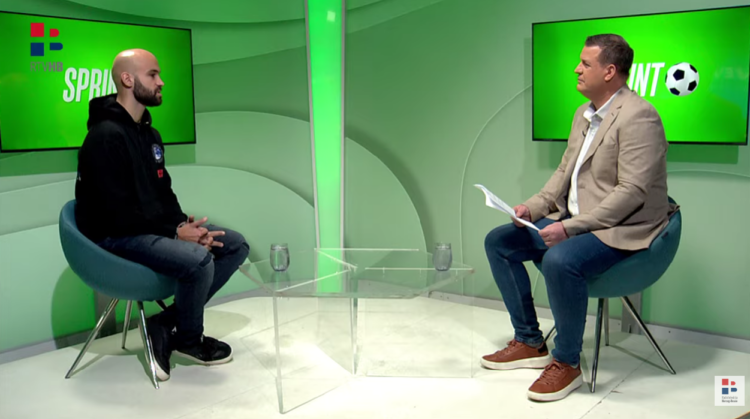 Luka Juričić u emisiji Sprint: Poziv u reprezentaciju bio bi kruna sezone