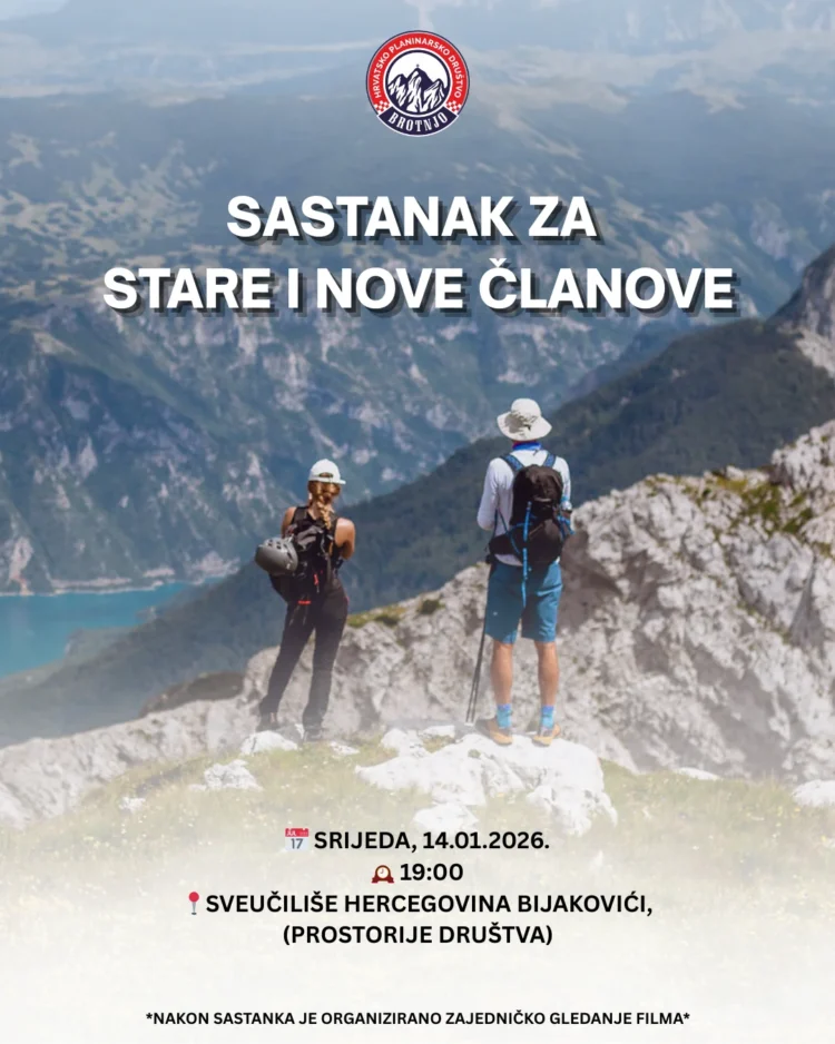 HPD Brotnjo: Prvi sastanak društva u 2026. godini