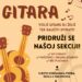 Pridruži se glazbenoj sekciji HKUD-a Didak: Upis novih članova na sate gitare!