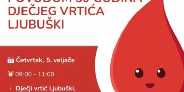 Akcija dobrovoljnog darivanja krvi u Dječjem vrtiću Ljubuški