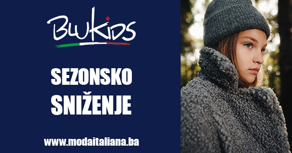 Sezonsko sniženje započelo je u trgovinama Blukids!
