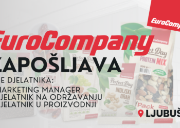 EuroCompany99 zapošljava: Tri otvorene pozicije u Ljubuškom