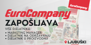 EuroCompany99 zapošljava: Tri otvorene pozicije u Ljubuškom