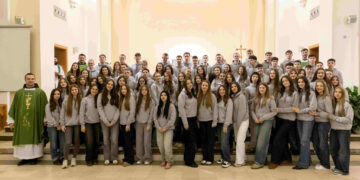 Obred primanja i obećanja u Frami Međugorje