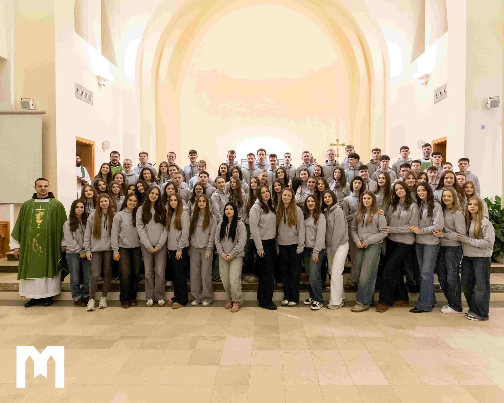 Obred primanja i obećanja u Frami Međugorje