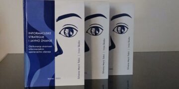 Objavljena knjiga „Informacijske strategije i javno znanje – Oblikovanje stvarnosti informacijskim operacijama utjecaja“ autora dr. Silvane Marić Tokić i dr. Ivice Skoko