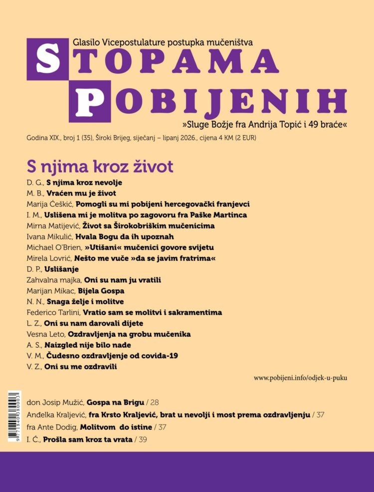 Iz tiska izašao 35. broj glasila Stopama pobijenih