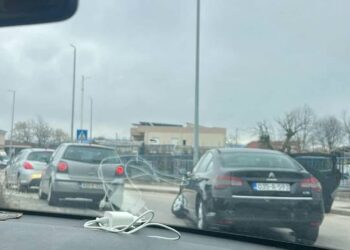 Prometna nezgoda na Tromeđi