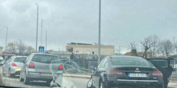 Prometna nezgoda na Tromeđi