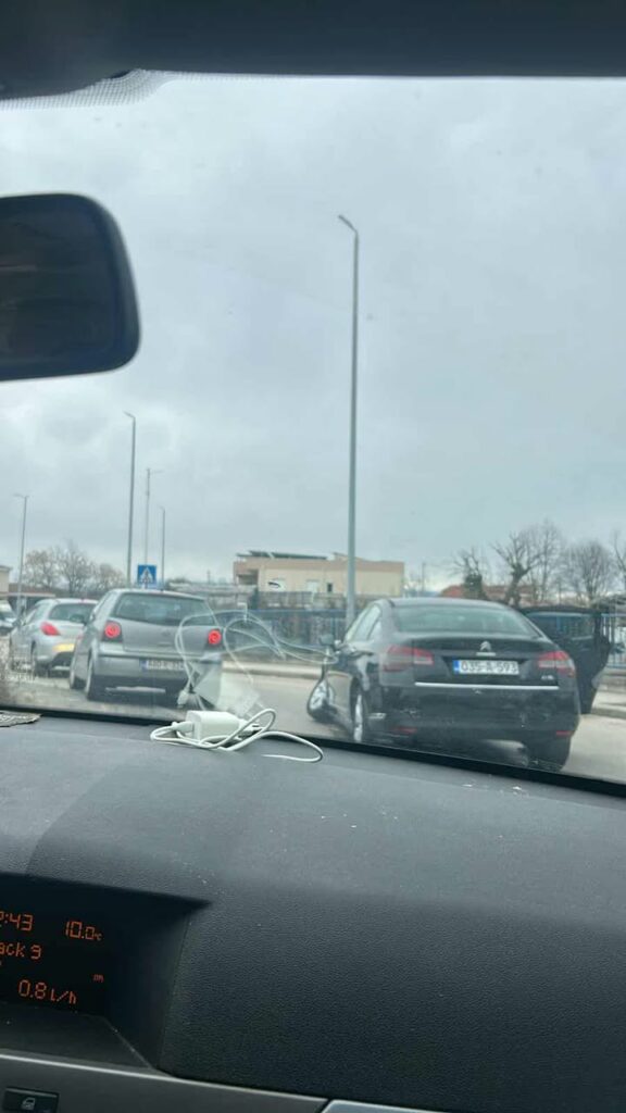 Prometna nezgoda na Tromeđi