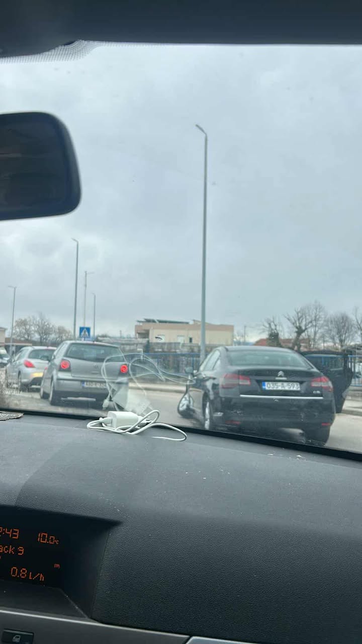 Prometna nezgoda na Tromeđi