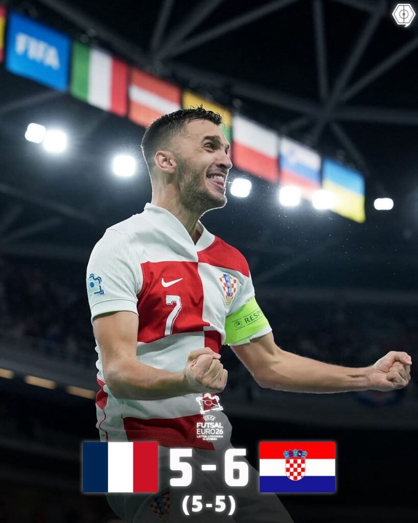 Hrvatska osvojila brončanu medalju na Europskom prvenstvu u futsalu