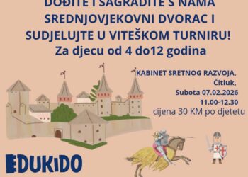 U Čitluk stiže Edukido LEGO radionica: Spoj kreativnosti, zabave i zajedničko druženje u Kabinetu sretnog razvoja