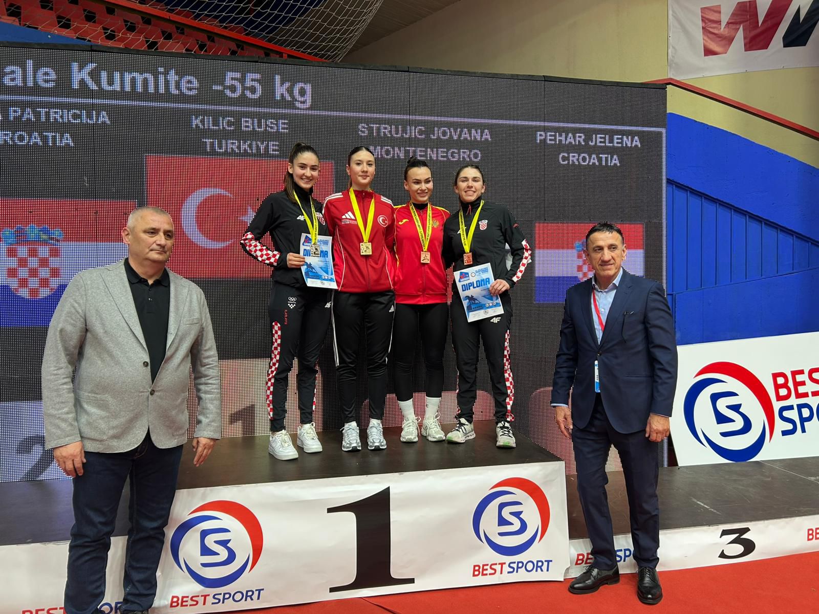 Broćanke Patricija Prga i Jelena Pehar uspješne na Balkanskom prvenstvu u Banja Luci