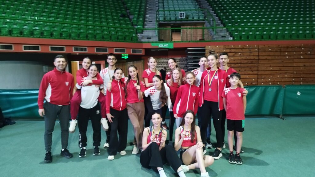 AK Brotnjo: Sedam državnih medalja na dvoranskom Prvenstvu BiH
