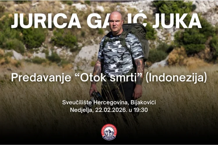 HPD Brotnjo poziva na predavanje Jurice Galića Juke sutra u 19:30 sati
