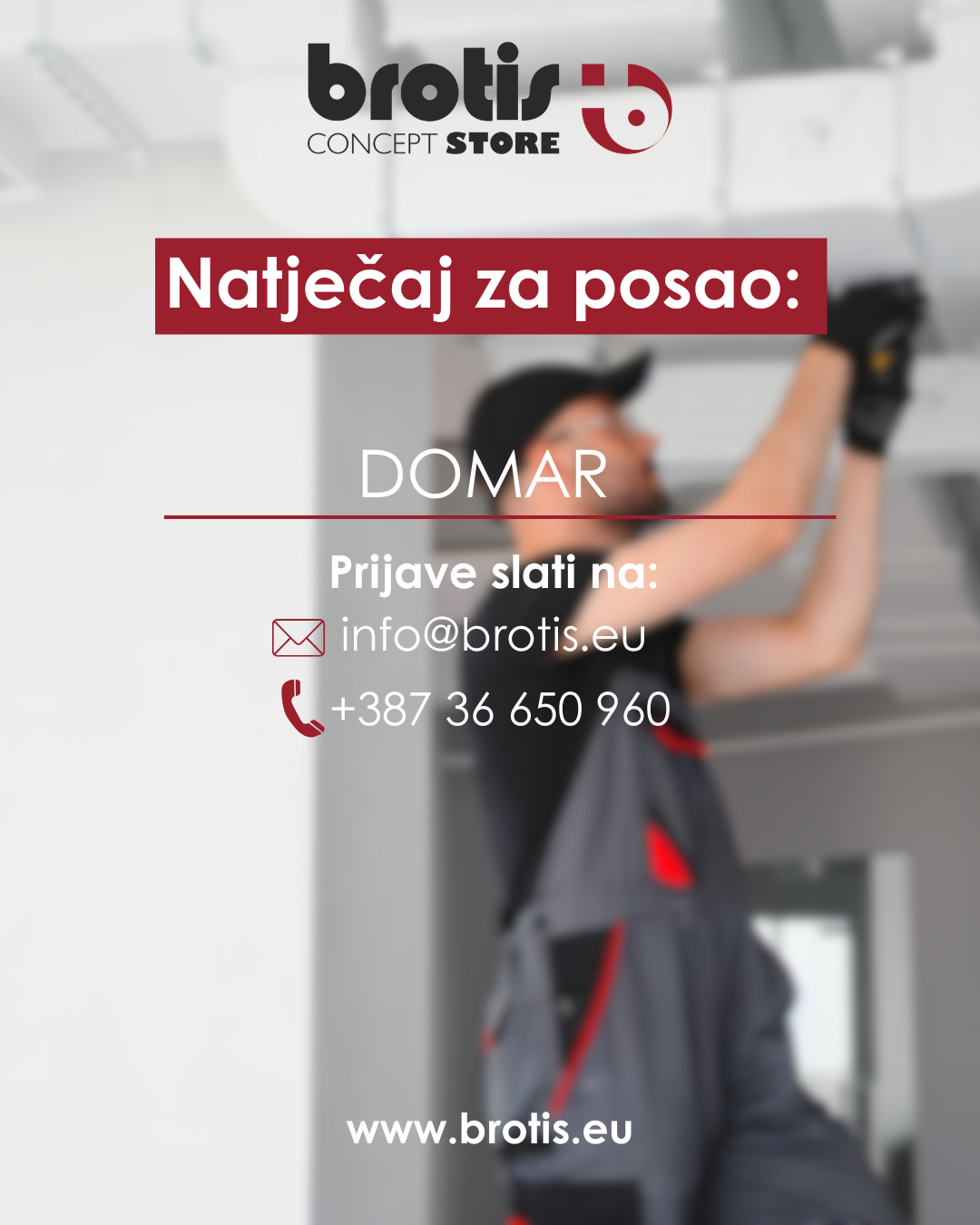 Brotis d.o.o. raspisuje natječaj za posao Brotis d.o.o. raspisuje natječaj za posao