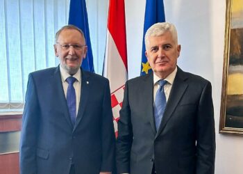 Čović održao sastanak s potpredsjednikom Vlade Republike Hrvatske Božinovićem