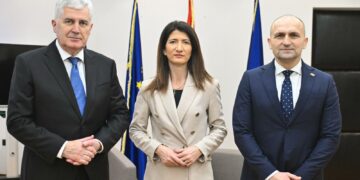 Sastanak dopredsjedatelja Čovića, zastupnice Filipović i ministra Anušića: Snažna suradnja i europski put BiH
