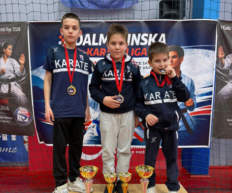 (FOTO) Karate klub Brotnjo Hercegovina: Izvrsni rezultati na ovogodišnjoj Ligi Dalmacije