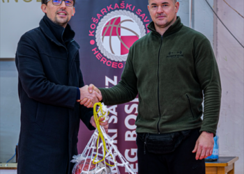 Košarkaški savez Herceg Bosne podijelio Molten lopte klubovima Mini basket lige za dječake