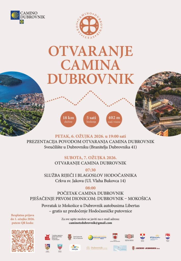 Otvara se Camino Dubrovnik: Nova Camino ruta od Dubrovnika do Međugorja za hodočasnike i ljubitelje pješačenja i prirode